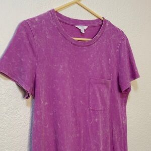 Time and Tru pinkish, purple T-shirt dress